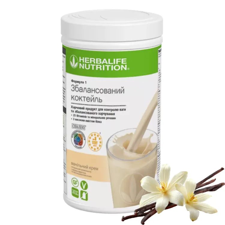 Збалансований коктейль Формула 1 Ванільний крем